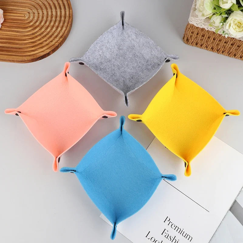 Felt Storage Tray Desktop Organizer – Office & Kids Essentials