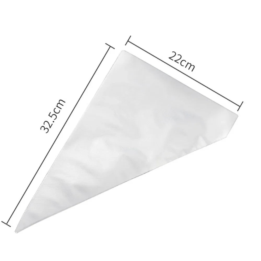 100Pcs Disposable Piping Bags – Leak-Proof, Anti-Burst Pastry Bags