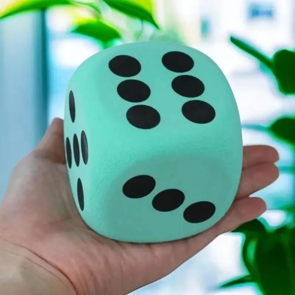 Large Foam Dice 60/80mm – Math Teaching Aid & Board Game