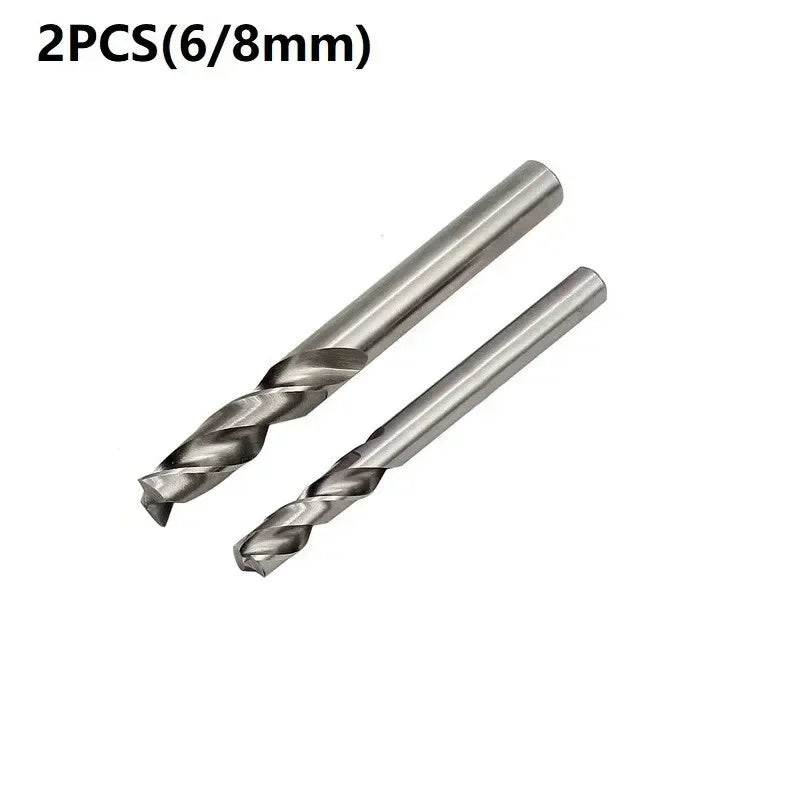 HSS Spot Weld Drill Bit Set 6mm 8mm – Metal Hole Cutter