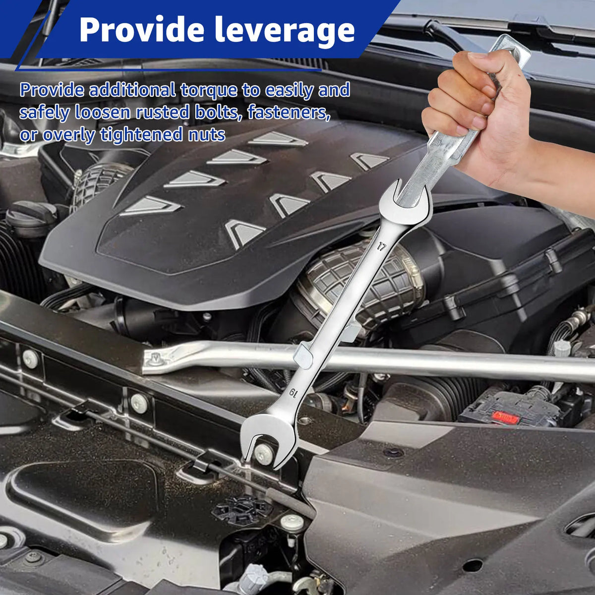 Universal 1/2" Drive Wrench Extender Adapter & Tool Bar Set