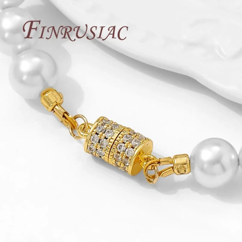 18K Gold Plated Ball Magnetic Clasp – Bracelet & Necklace DIY