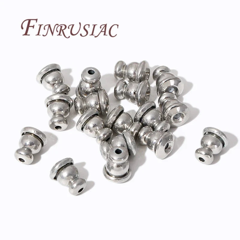 18K/14K Gold Plated Earring Backs – DIY Stud Plug Caps
