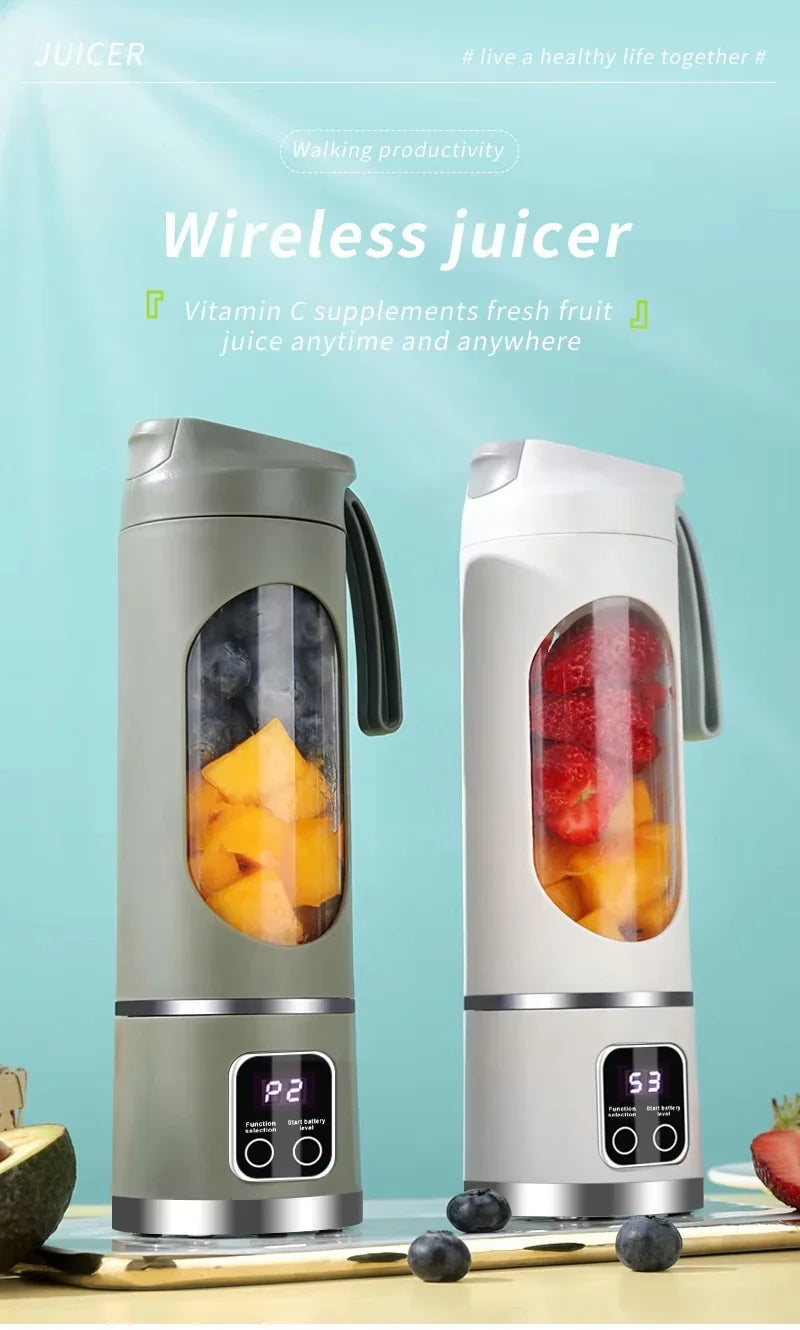 Portable USB Mini Juicer Cup – Personal Blender for Travel