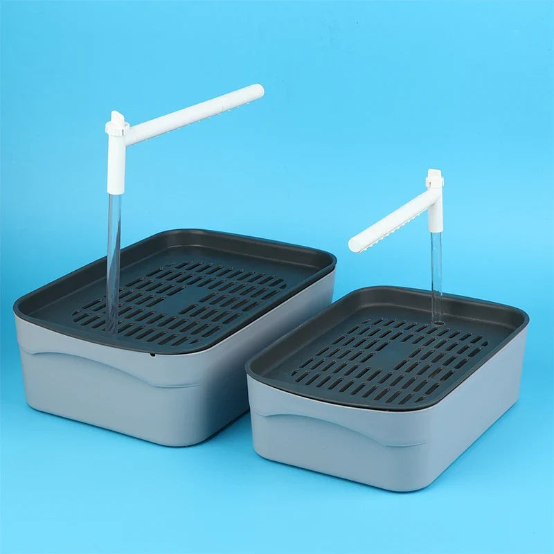USB Electric Automatic Bird Bath Tub & Water Fountain for Parrots