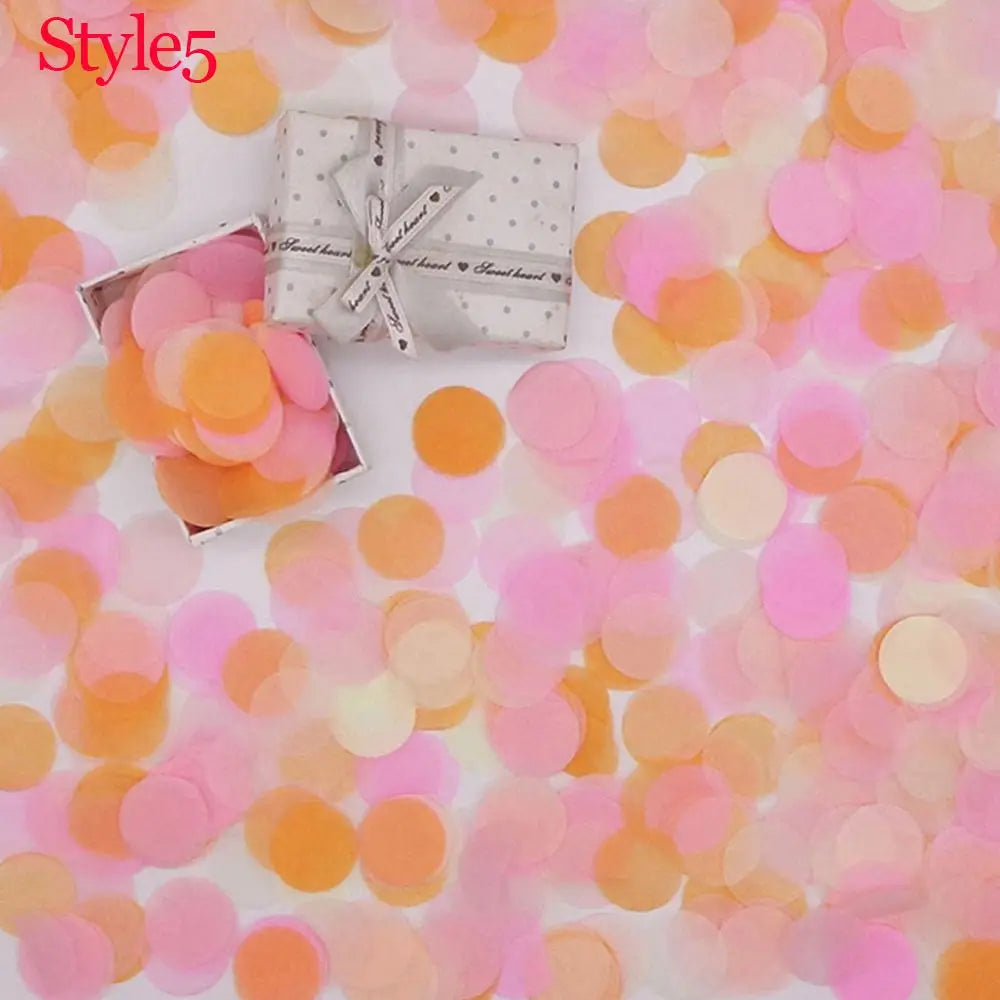 Round Confetti Tissue Paper 10g – Wedding & Party Decor