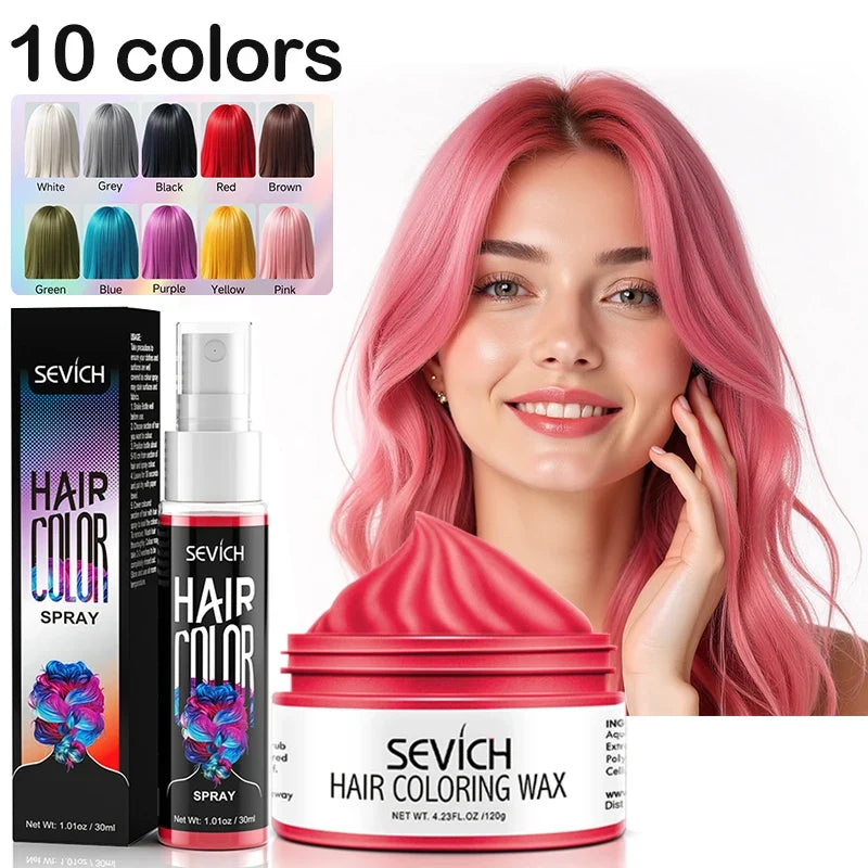 SEVICH Temporary Hair Colour Wax – Brows, Beard & Hair Dye