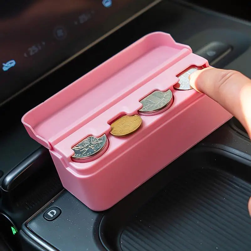 Dual-Purpose Car & Home Coin Dispenser Holder Case | Nixie