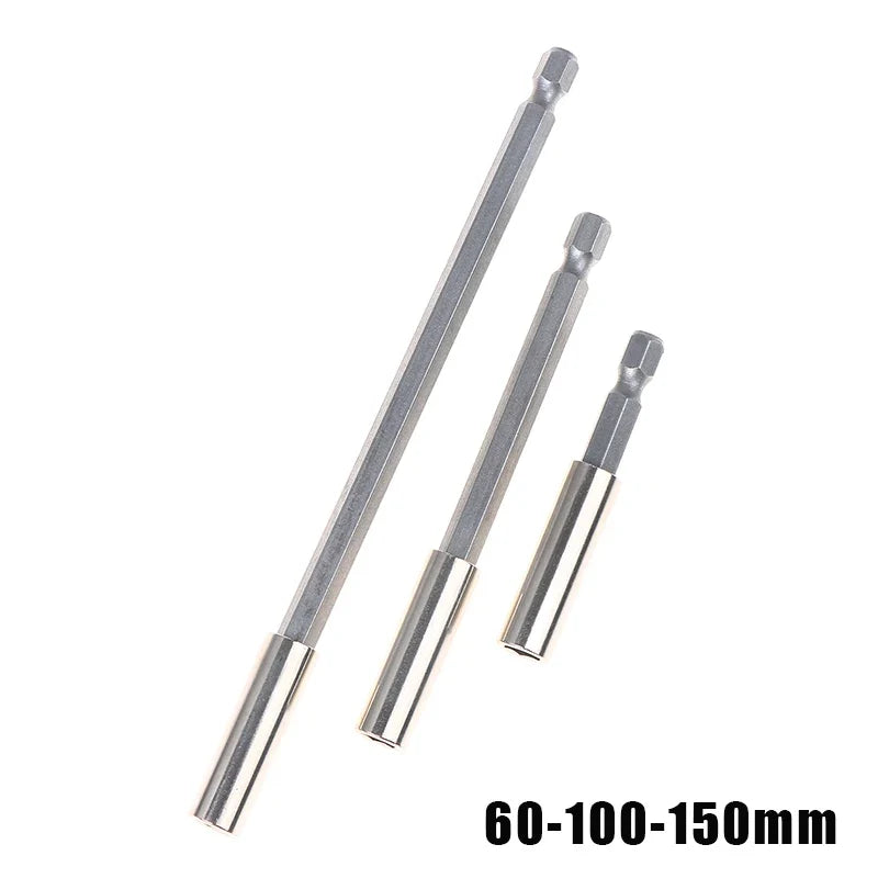Magnetic Hex Shank Bit Extension Adapter – Power Drill 60–200mm