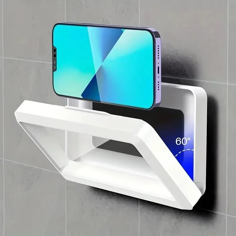 Waterproof Anti-Fog Shower Phone Holder | Wall Mount Case