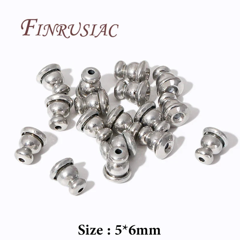 18K/14K Gold Plated Earring Backs – DIY Stud Plug Caps
