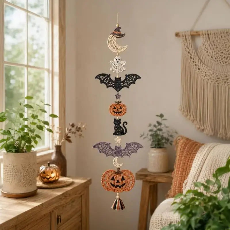 DIY Crochet Beginner Kit – Handmade Animal Hanging Decor Set
