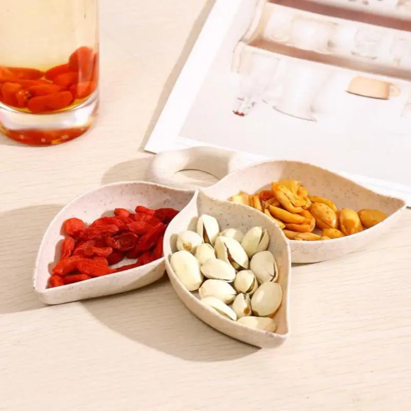 3-Compartment Sauce Dipping Bowls | Food-Grade Plastic Dish