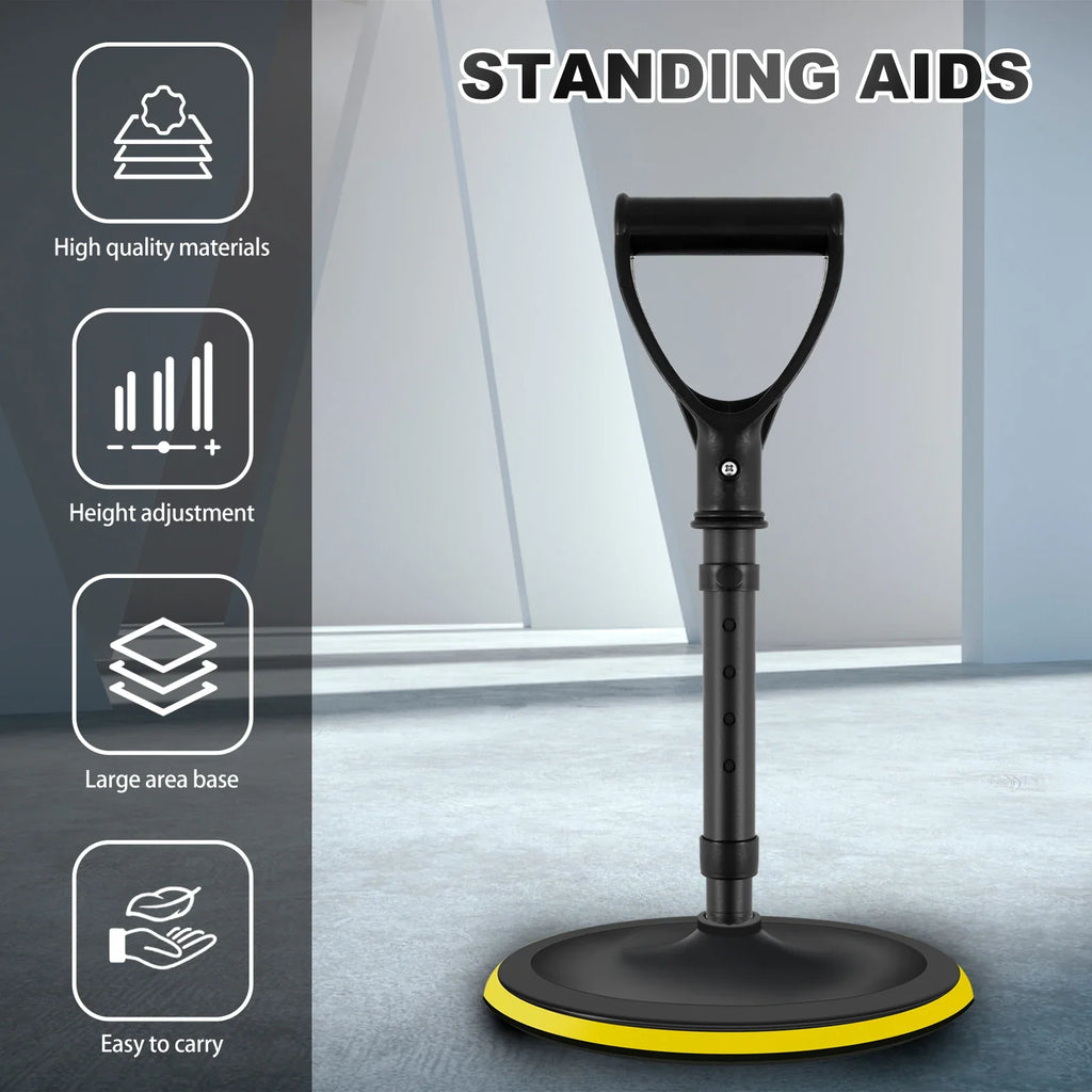 Adjustable Standing Aid Device – 5 Heights, 7-Inch Base