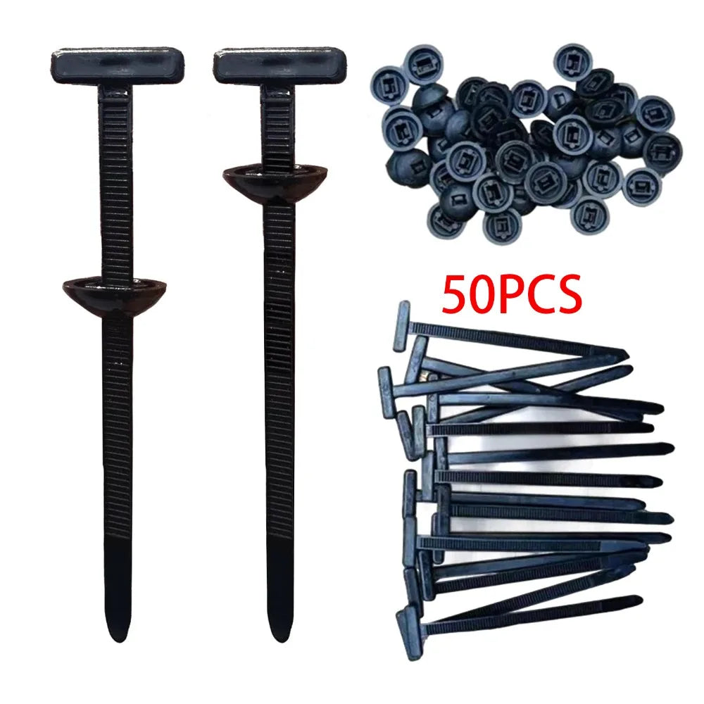 Nylon Zip Tie Buckles Self-Locking 20/50/100 Pcs Heavy Duty