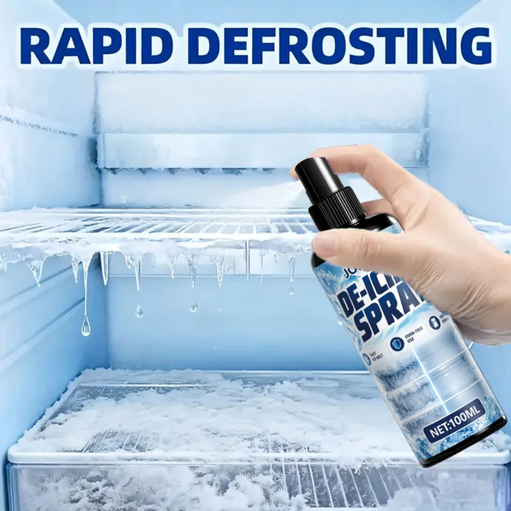 Car Windshield Deicer Spray – 100ml Portable Defroster