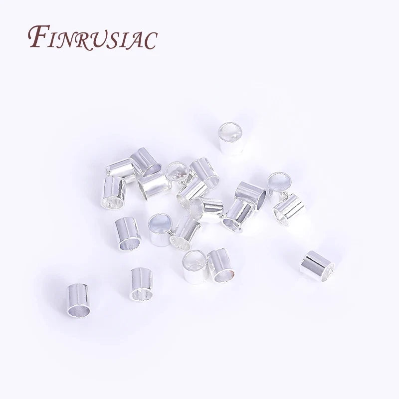 14K/18K Gold Plated 2mm Tube Crimp Beads – Jewelry Findings