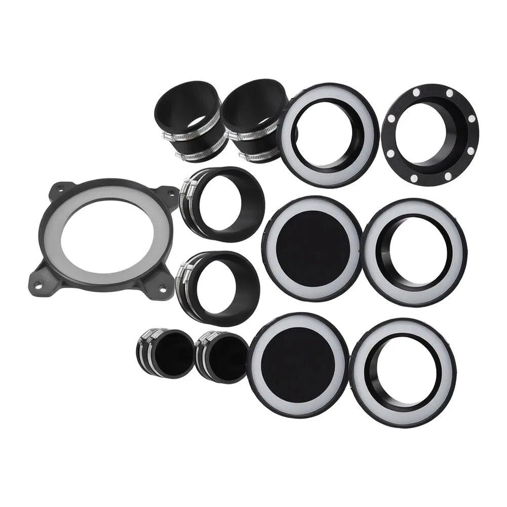 13pc Magnetic Quick-Connect Dust Collection System | 100mm