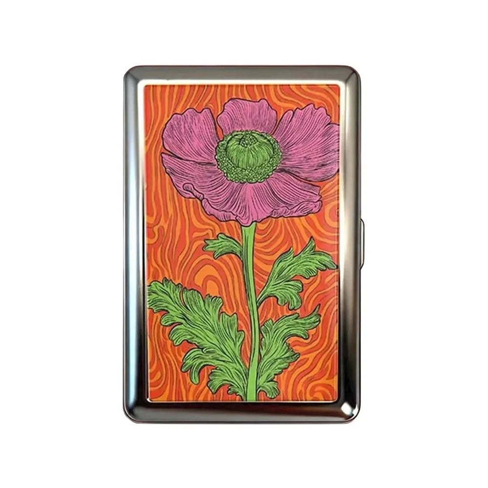 Vintage Metal Card Case – Snap ID & Credit Card Holder