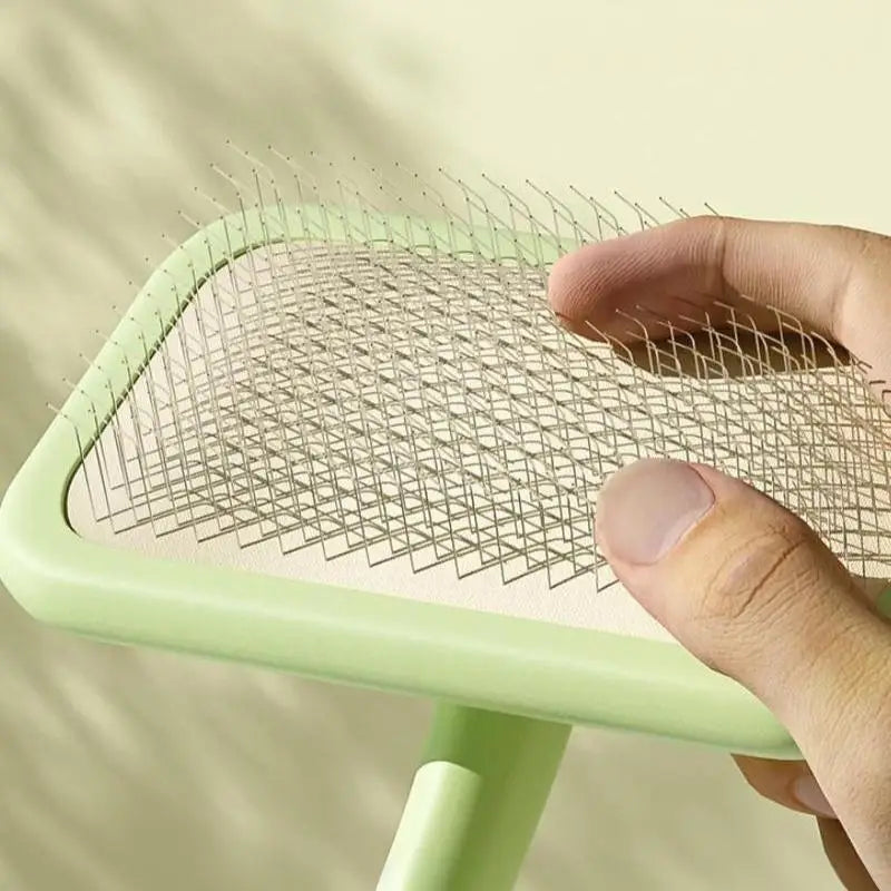 Cat & Dog Deshedding Brush Anti-Static Soft Needle Grooming Comb