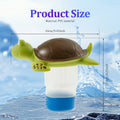 Turtle Pool Chlorine Floater – Adjustable Large Capacity Dispenser