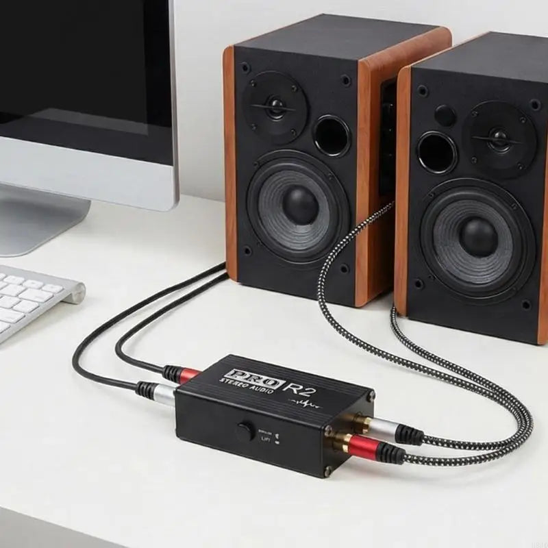 2-Channel RCA Audio Isolator – Stops Ground Loop Noise
