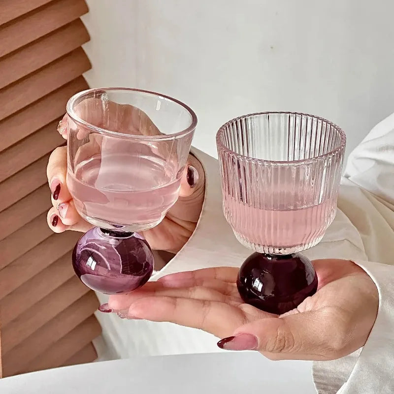 Nixie Ball Base Glass Cup – Mid-Century Whiskey & Cocktail