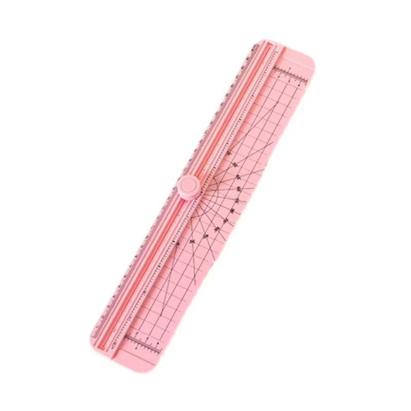 Paper Photo Trimmer with Side Ruler – Scrapbooking Cutter Tool
