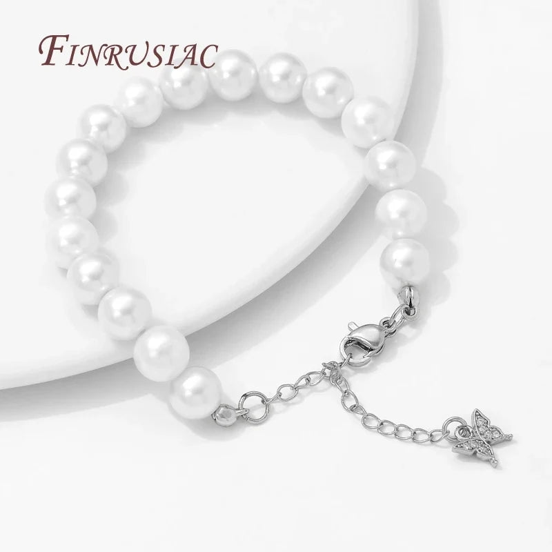 Rhodium Butterfly Extension Chains with Lobster Clasps – DIY Jewelry