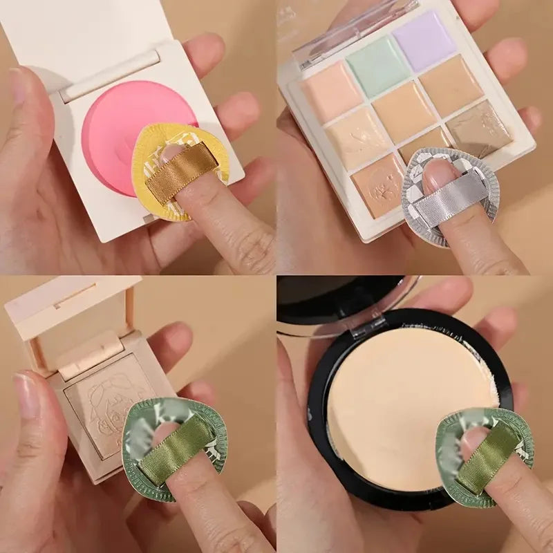 3-Pack Mini Finger Puff Set – Foundation & Concealer Sponge