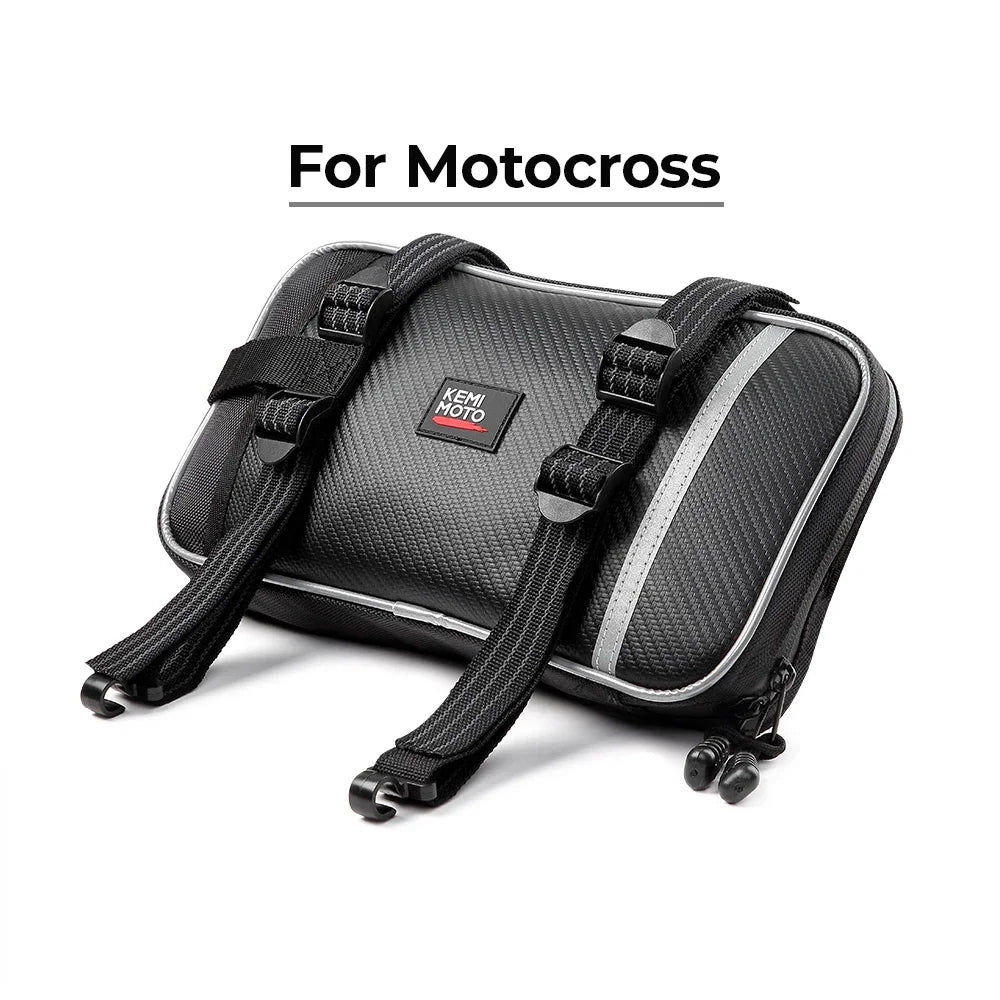 Dirt Bike Front Fender Bag – Waterproof Enduro Tool Roll Bag