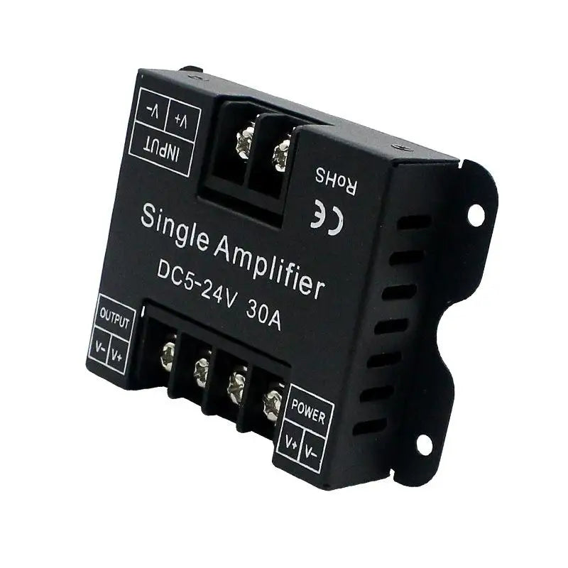 30A LED Strip Signal Amplifier DC 5-24V | Iron Housing Module