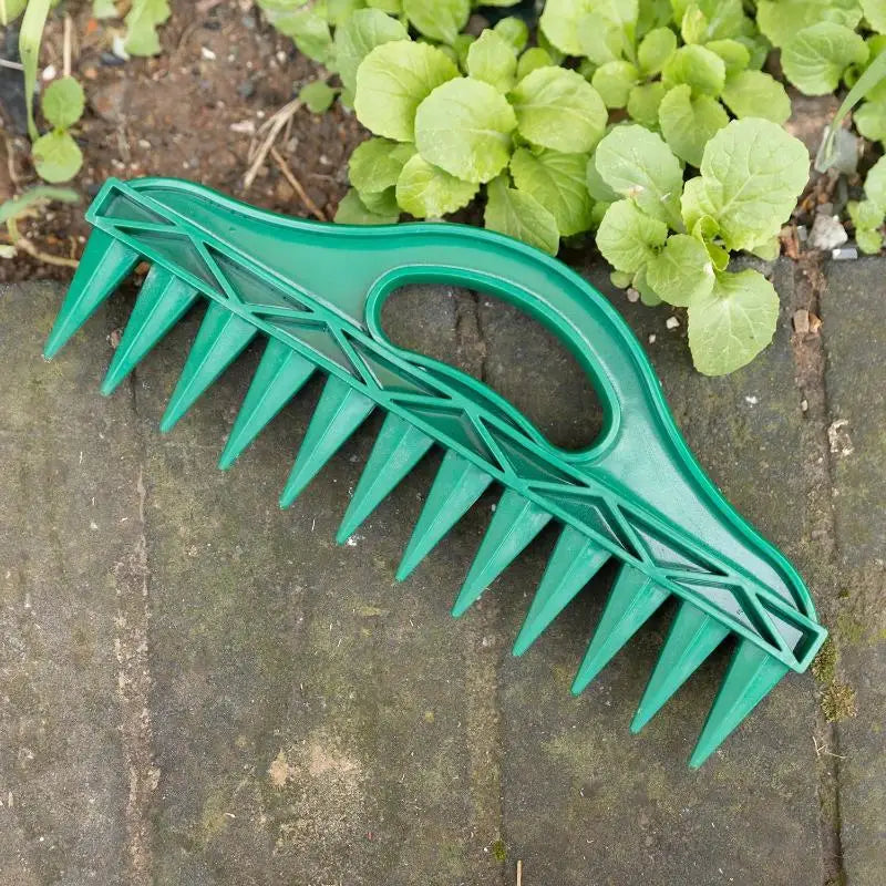 Manual Seed Spreader & Soil Dibbler – 12-Hole Garden Tool