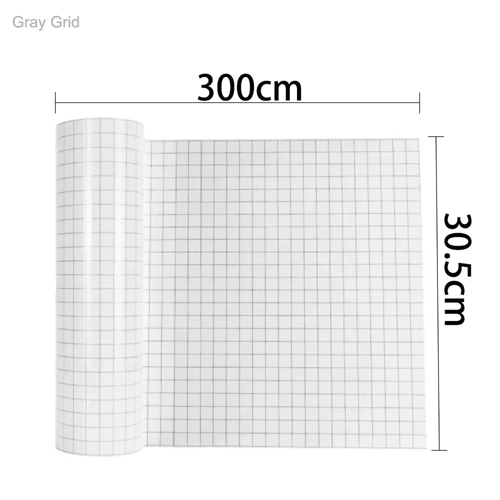 Transparent Transfer Tape Roll – Grid Positioning Lettering Film