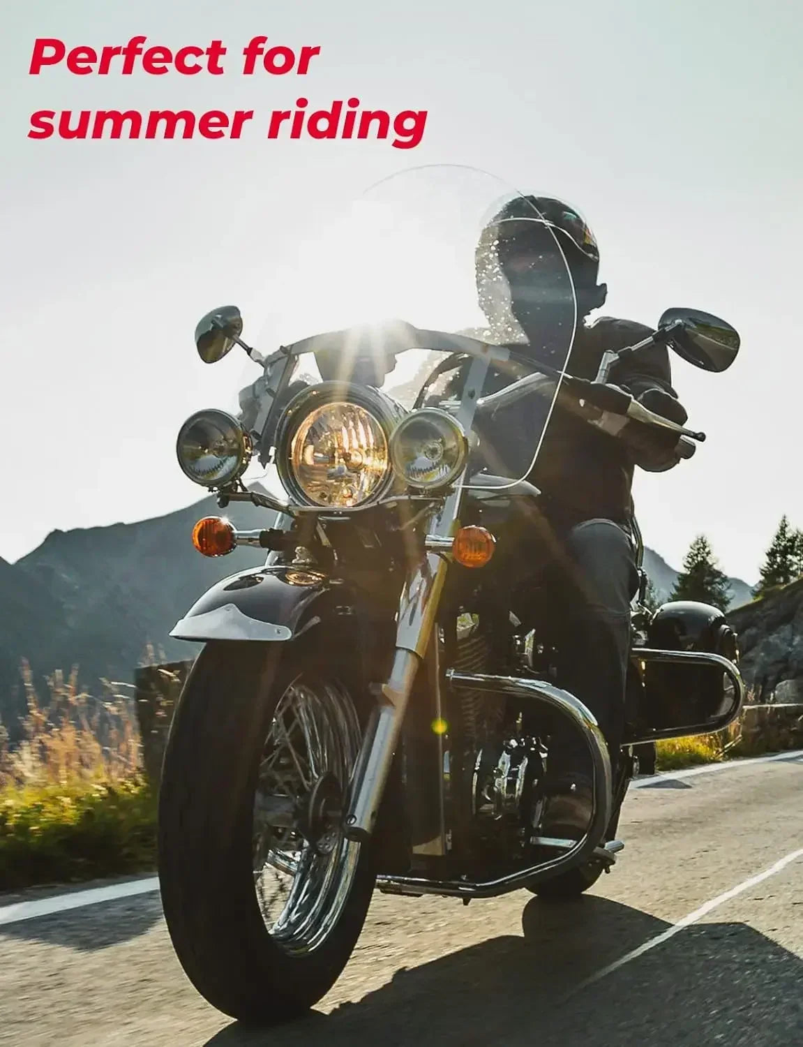 KEMITOUR Summer Motorcycle Gloves Hard Knuckle Touchscreen Moto