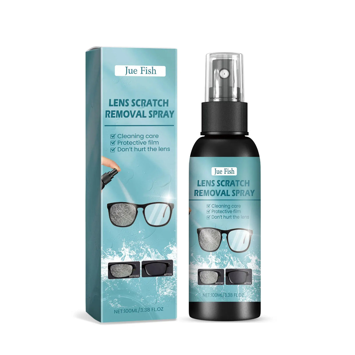 Eyeglass Lens Cleaner & Scratch Removal Spray 100ml