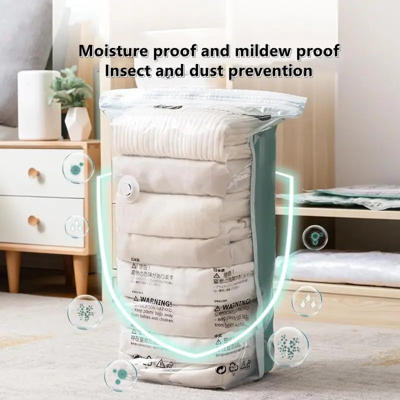 Extra Large No-Pump Vacuum Storage Bags | Clothes & Bedding