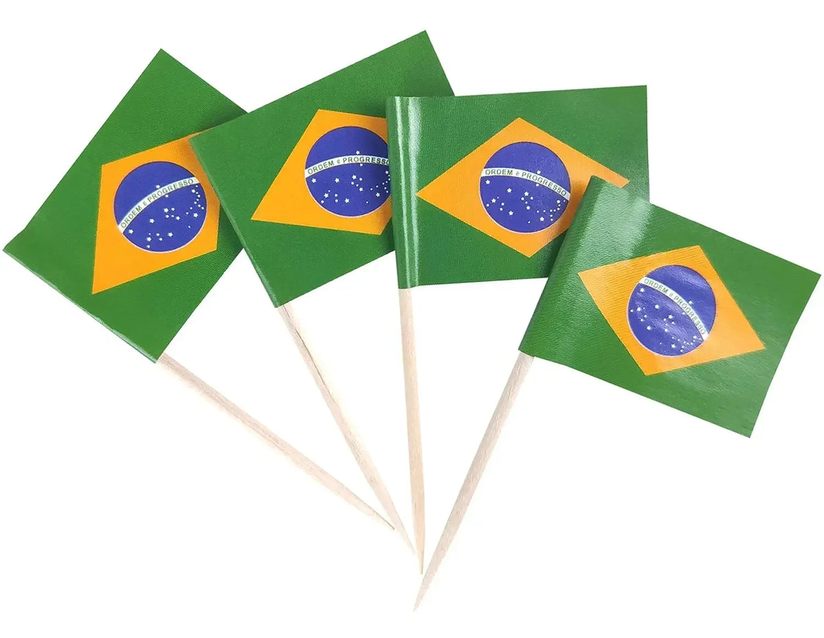 Netherlands Flag Toothpicks – Holland Mini Food Picks 100 Pcs