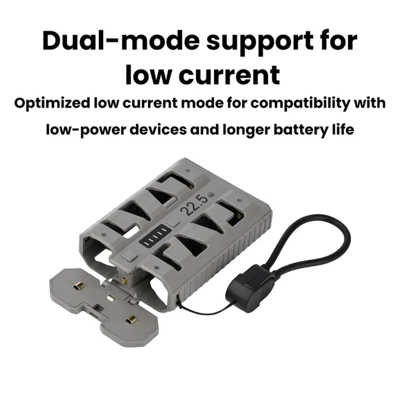 10000mAh Fast Charging Power Bank with Replaceable Batteries
