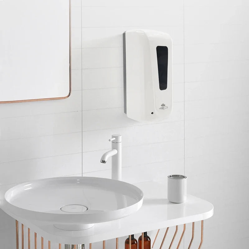 Touchless Wall Mount Soap Dispenser – 1000ml Auto Sensor