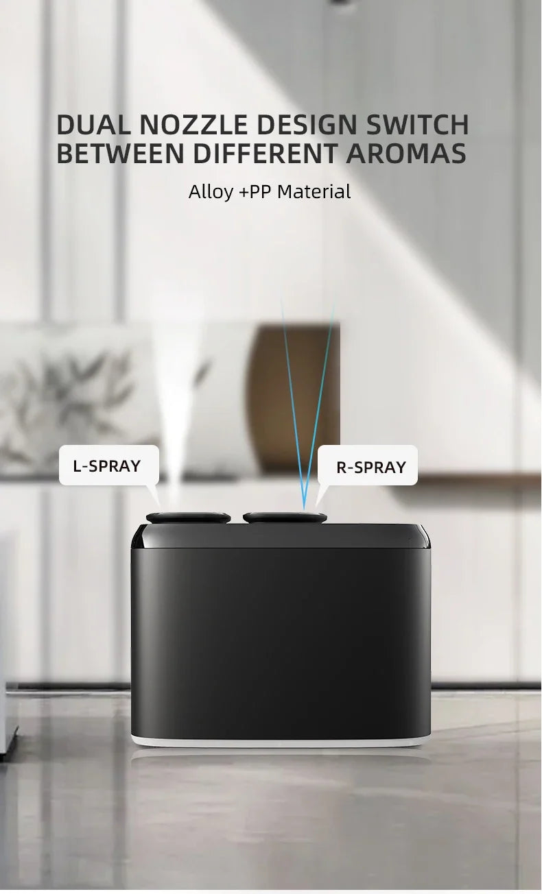 DUTRIEUX Double Nozzle Metal Aromatherapy Diffuser Humidifier