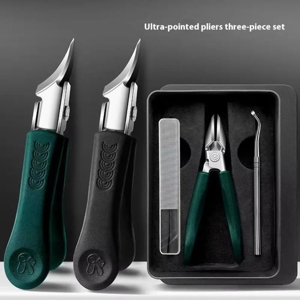 Slant Edge Eagle Beak Nail Clipper – Anti-Splash Stainless Steel