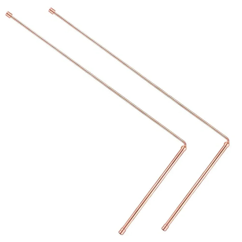 99.9% Pure Copper Dowsing Rods – Divination Set of 2