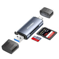 Rocoren 2-in-1 USB 3.0 Card Reader USB-A & USB-C SD/TF 2TB