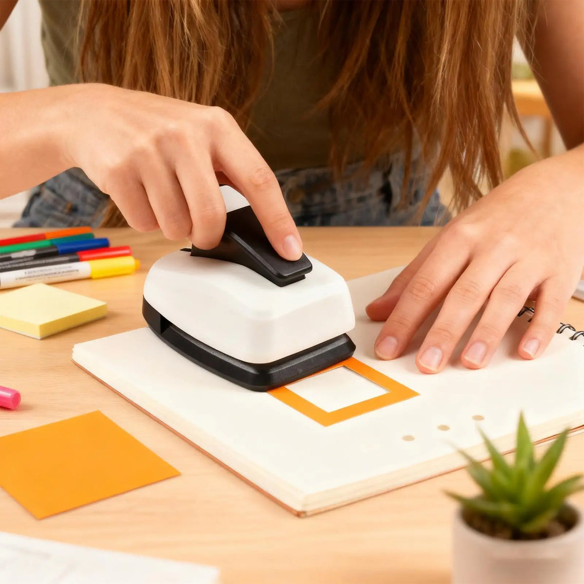 Square Rectangle Paper Punch – Scrapbooking & Card Making Tool