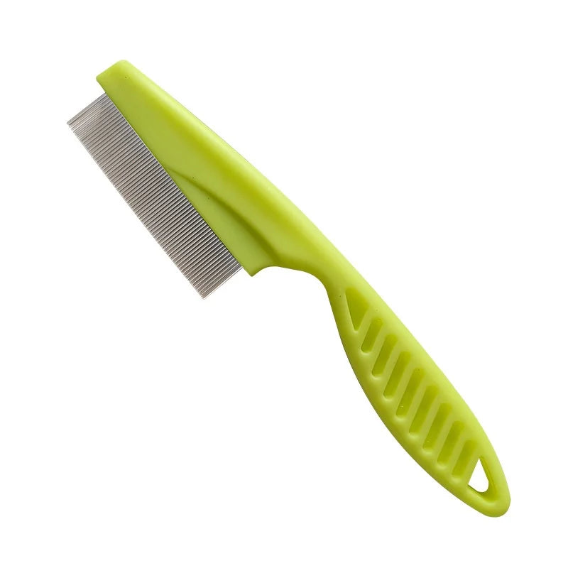 Stainless Steel Flea & Shedding Comb for Dogs & Cats