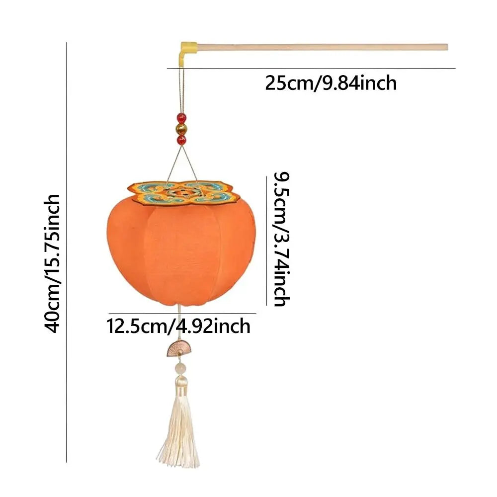 Persimmon RUYI Chinese New Year Lantern Kit with Light