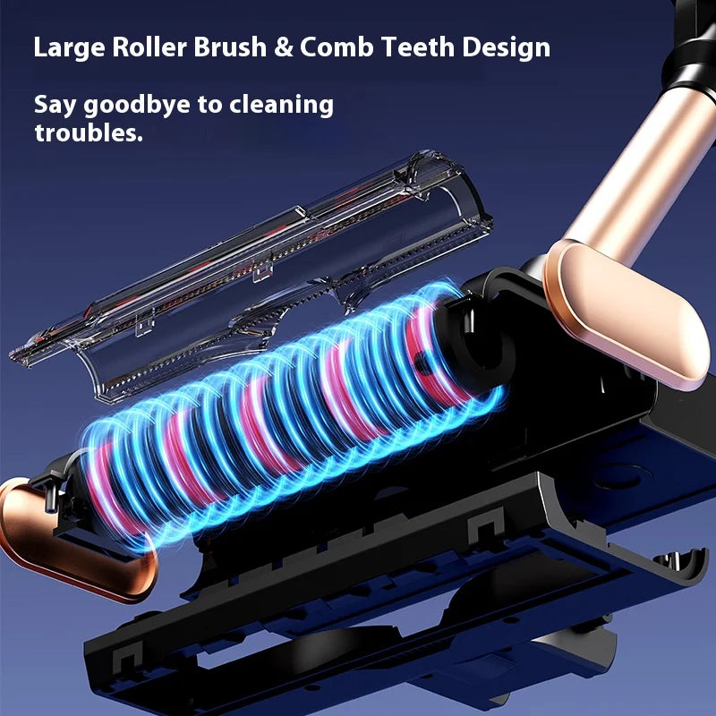 XINGOU Foldable Wireless Handheld Vacuum – 13000Pa Bagless