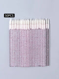 Disposable Lip Brushes 50/100 Pcs – Lipstick Gloss Wand Applicators