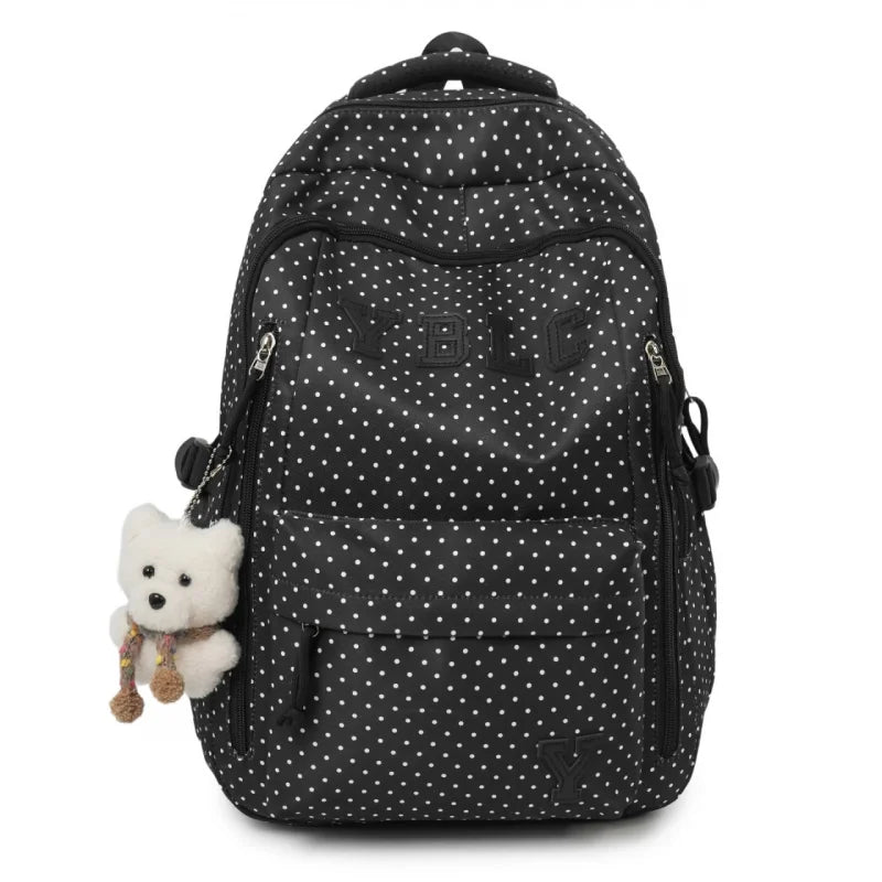 Large Capacity Nylon Student School Backpack – Nixie BB-722
